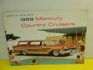 1959 Mercury country Cruisers, station wagon,,car,pamphlet,dealer,used - Picture 1 of 6