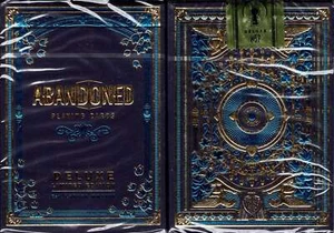 Mazo de cartas de póquer de lujo abandonadas tamaño cartamundi personalizado limitado sellado - Imagen 1 de 7