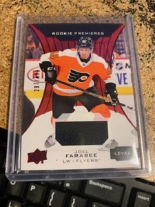 2019-20 UD TRILOGY JOEL FARABEE ROOKIE PREMIERES JERSEY 297/499 LEVEL 1 - Picture 1 of 1