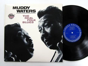 MUDDY WATERS the Real Folk Blues LP 1987 Reissue Near-MINT vinyl - Picture 1 of 3