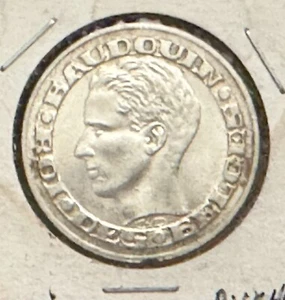 1958 Belgium 50 Francs Silver BU (Y56) Silver World Coin Brussels World's Fair - Picture 1 of 4