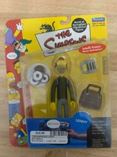 The Simpsons WoS Lenny  Figure Series 4 Brand New Mint ! Cdn Seller