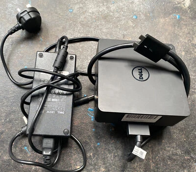 Dell TB18DC Dual USB-C Thunderbolt Docking Station with 180w Power Supply TB18 - Image 1 of 4