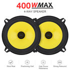 2pcs 5"400W Car Coaxial Speakers HIFI Heavy Mid-bass Ultra-thin Modified Speaker
