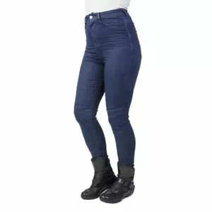 Bull-it Fury 17 SP120 Ladies Motorcycle Armoured Leggings Short Leg - Blue - Picture 1 of 3