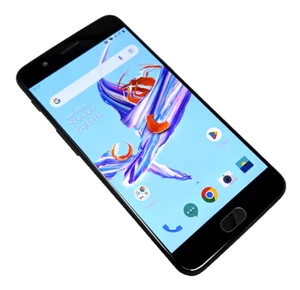 OnePlus 5 phone - 64GB - Black Unlocked Smartphone android 10 - Afbeelding 1 van 12