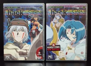 .Hack Sign Collection Volumes 1 & 2 DVDs ~ Region 4 PAL ~ hack SIGN - Picture 1 of 4