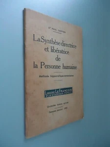 Synthèse directrice et libératrice Personne humaine/Dr Paul Carton/Vers 1945 - Picture 1 of 13