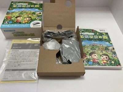 MACHI E IKOYO DOBUTSU NO MORI Animal Crossing Boxed Wii NIintendo JP Japan Game - Image 1 of 4