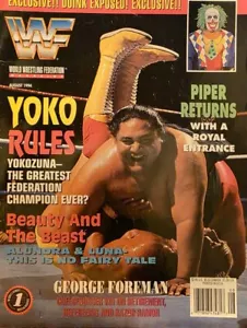 WWF Magazine August 1994 Yokozuna B - Foto 1 di 14