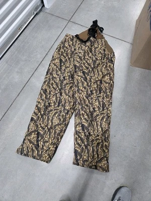 Columbia Camo Bibs Overalls Mens Medium Camo Flannel Outdoor Hunting Xl - Image 1 of 4