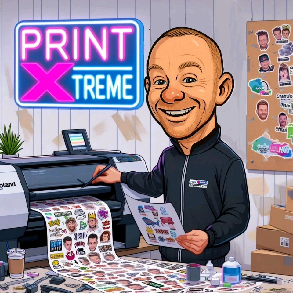 PRINTXTREME LTD custom sticker upgrade 148 gtl dds hybrid black