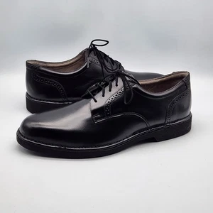 Zapatos Rockport Dressport de cuero negro para hombre talla 10 W Vibram - Imagen 1 de 7