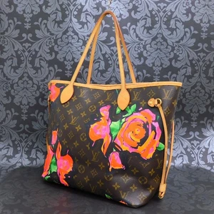 LOUIS VUITTON Monogram Rose Neverfull MM Tote Bag Shoulder Bag M48613 #5 Rise-on - Picture 1 of 18