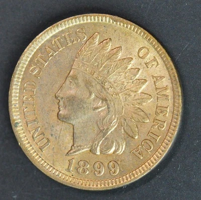 1899 Indian Head Cent - GEM BU - Image 1 of 4