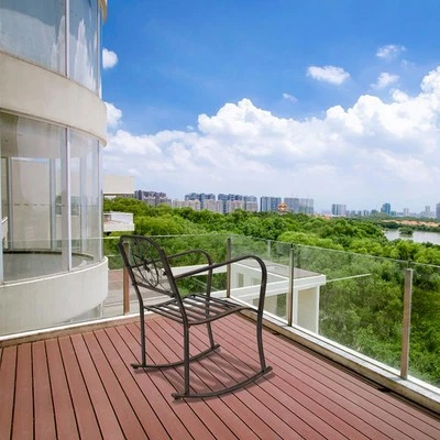 2 x Mecedora Patio Porche Balancín Patio Muebles Chaise Oficina Salón Asiento Foto 1 de 4