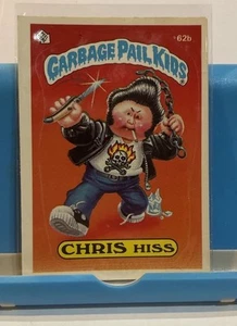 1985 Topps Garbage Pail Kids Card Series 2 #62b CHRIS HISS-Glossy Back -2 Stars - Bild 1 von 8