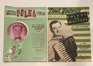 Lawrence Welk Polka Music Book Folio Piano Accordion Frank Yankovics Waltz Lot - Picture 1 of 8