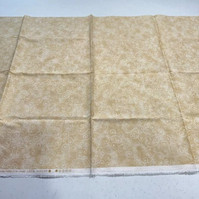 moda quilting fabric cotton marble swirls brown 44x36 1 yard - Image 1 of 4