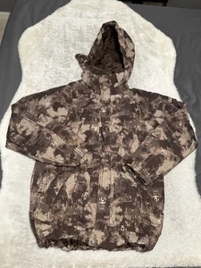 The North Face Hooded Camo Cryptic Snow Ski Jacket Size Medium RARE - Picture 1 of 9