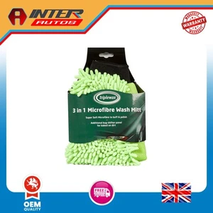 Triplewax 3 In 1 Microfibre Wash Mitt Car Caravan Noodle Sponge Washing Dirt x3 - Picture 1 of 7