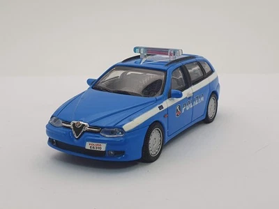 Alfa Romeo 156 Sportwagon POLIZIA New Ray 1/43 - Immagine 1 di 4