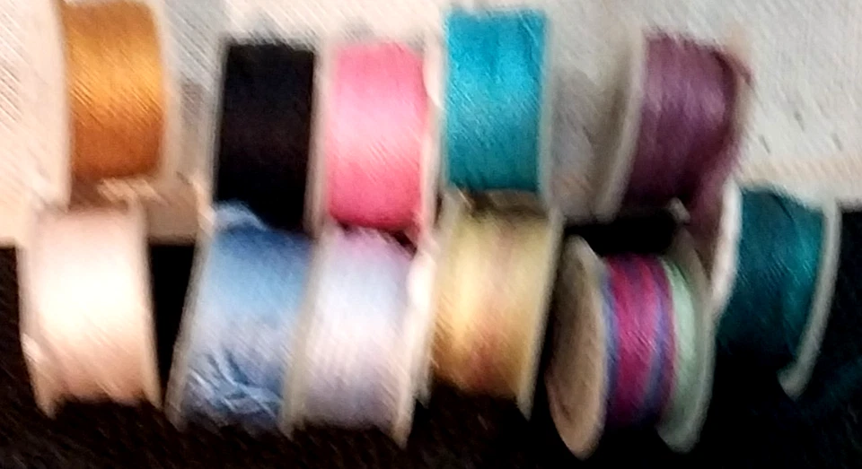 Lot(11) of hand-dyed fibers.com 6 strand silk floss  needlepoint/cross-stitch - Image 1 of 1