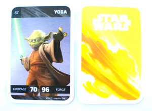 CARTE STAR WAR  LECLERC 2018  - N°67 YODA - Picture 1 of 1