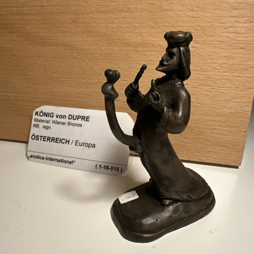 Wiener Bronze Bronzefigur Skulptur König Dubre - Bild 1 von 1