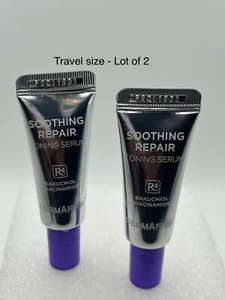 2x DERMAFIRM ~ Suero tonificante reparador calmante ~ Talla de viaje ~ 0,33 fl oz/10 ml cada uno ~ Nuevo sin caja - Imagen 1 de 1