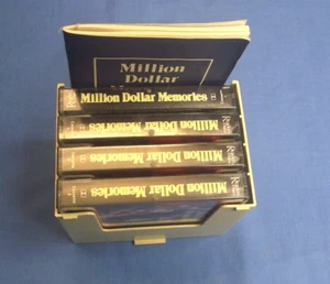 Million Dollar Memories 4 Cassettes With Booklet And Holder - Cassette Tape - Imagen 1 de 3