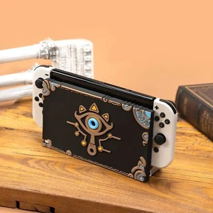 Hülle für Switch OLED Ladestation Silikon Abdeckplatte Hautabdeckung Slim Sleeve Pad - Bild 1 von 7