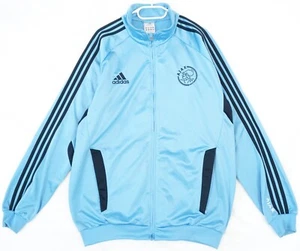 Adidas 2011 Blue Amsterdam Ajax Full Zip Track Jacket Men's Size XL - Picture 1 of 7
