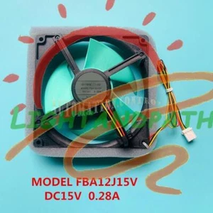 1PC New FBA12J15V 15V 0.28A For Sharp Refrigerator Cooling Fan~ - Afbeelding 1 van 3
