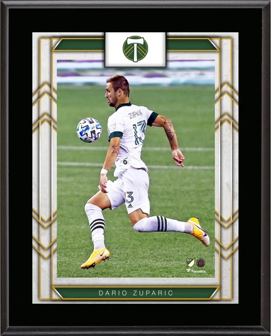 Dario Zuparic Portland Timbers 10.5" x 13" Sublimated Player Plaque Cover