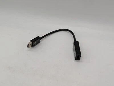 Amazon Basics DisplayPort to HDMI adapter cable 4K @ 60Hz adaptor lead black - Image 1 of 4