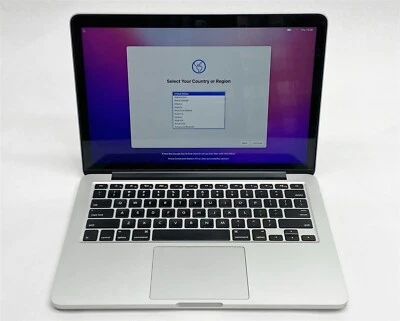 Apple MacBook Pro 12,1 A1502 13" Laptop i7-5557U 3.1GHz 8GB 256GB SSD Monterey - Image 1 of 4
