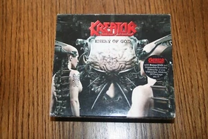 KREATOR-" ENEMY OF GOD" CD+DVD 1ST PRESS 2005 LIMITED EDITION DIGIPAK - Bild 1 von 5