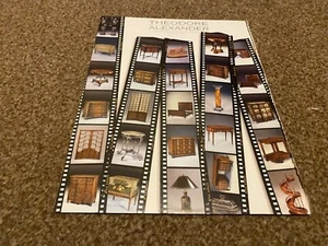 INT1 TWO PAGE ADVERT 16X11 THEODORE ALEXANDER DESIGNERS OF FINE FURNITURE - Picture 1 of 1