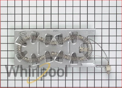 Novo elemento de aquecimento secadora de hidromassagem original do fabricante WP3387747 - Imagem 1 de 2