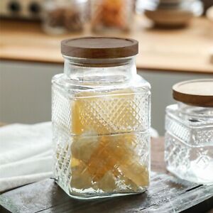 Glass Jar  Sealed Jar  Tea Jar  Lid Storage Jar  Snack Jar  Grain Storage Jar 