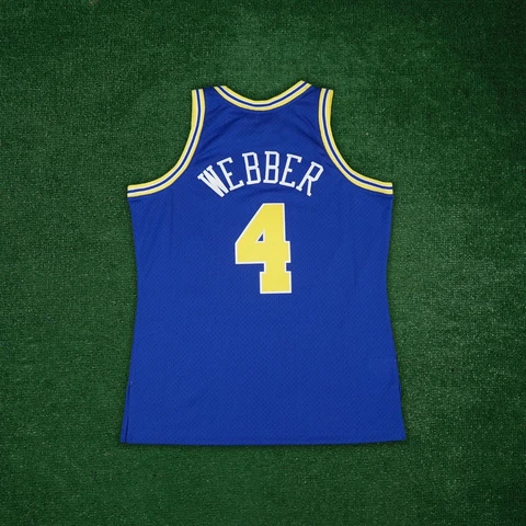 Chris Webber 1993-94 Golden State Warriors Mitchell & Ness Men's Swingman Jersey Cover