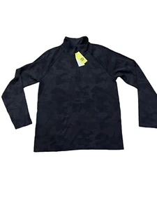 All In Motion Mens Seamless 1/4 Zip Jacket Medium - Picture 1 of 4