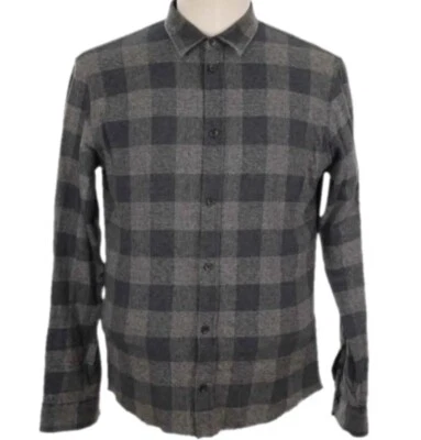 IRO a cuadros con botones para hombre XL gris/negro Foto 1 de 4
