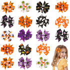 24pcs Colorful Hair Bows Clips for Parties - Grosgrain Ribbon Alligator