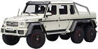 AUTOart 1/18 Mercedes-Benz G63 AMG 6X6 Finished Product 76307 Pearl White