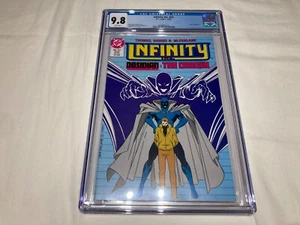 Infinity Inc 33 CGC 9.8 White Pages Copper Age Origin of Obsidian 1986 - Picture 1 of 15