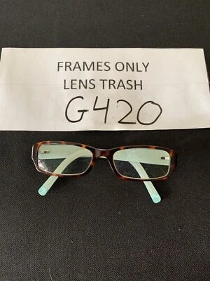 DKNY DY 4585-B 3388 Tortoise/Mint 52-17-135 Rectangular Eyeglasses Frames G420 - Image 1 of 4