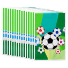  Goodie-Bag Geschenktüten Grün Fußball Party Dekoration Kinder