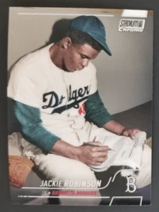 Jackie Robinson 2022 Topps Stadium Club Chrome Baseball Card #26 (NM) - Bild 1 von 2